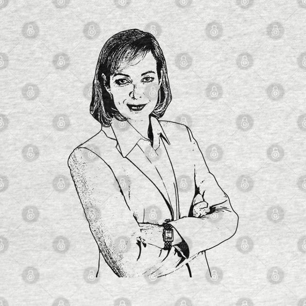 CJ Cregg Outline by baranskini